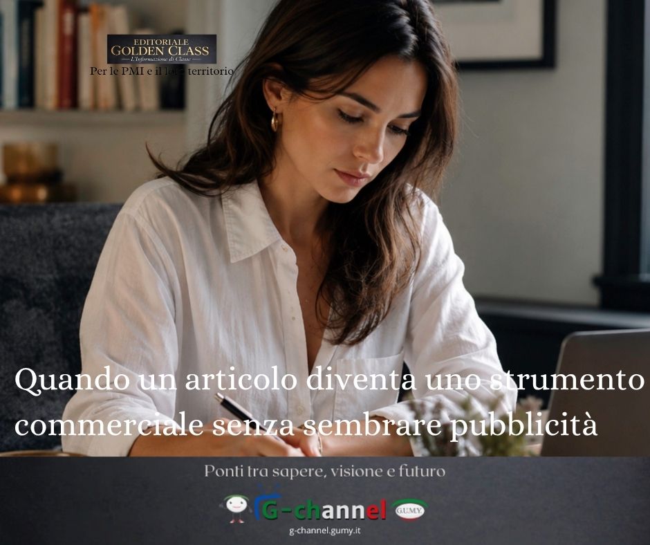 Quando un articolo diventa uno strumento commerciale senza sembrare pubblicità
